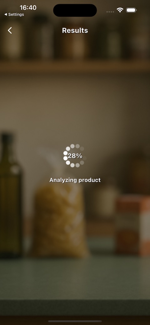 Scanfood AI screenshot