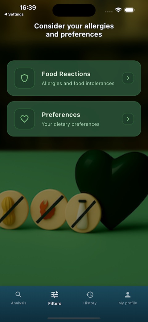 Scanfood AI screenshot